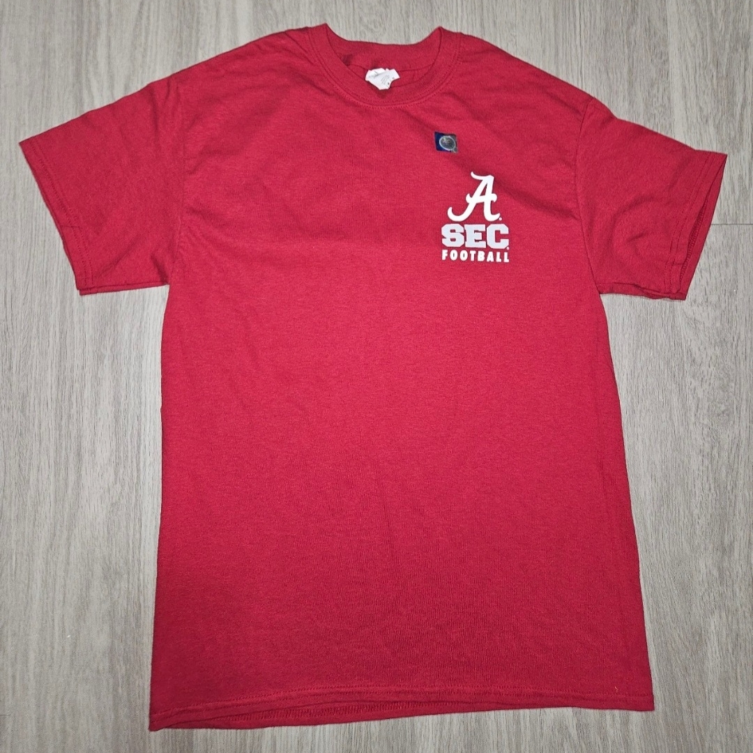 Alabama Crimson Tide Sec Football TShirt Mens M  Gildan Ncaa Roll Tide Nwot